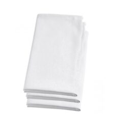 Hvide stofservietter