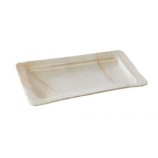 palmebladstallerken rektangulær 28x18 cm