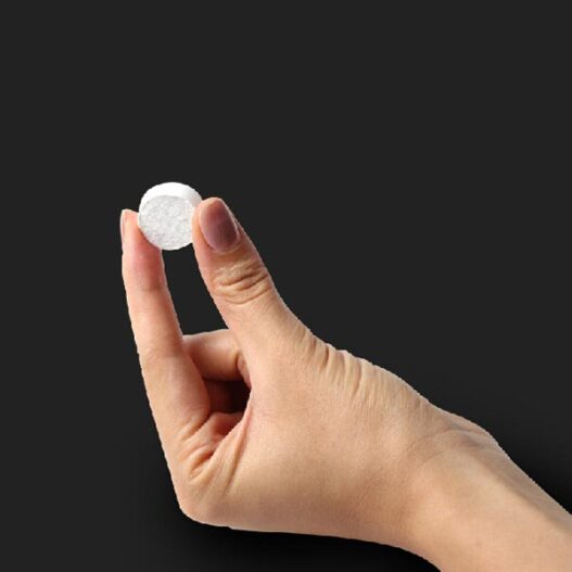 komprimerede servietter