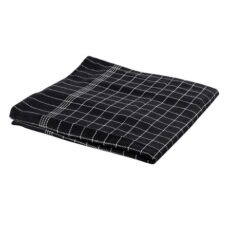 Viskestykke sort kokketern