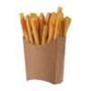pommes frites bakke brun kraft