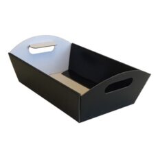 Gavekurv med håndtag sort