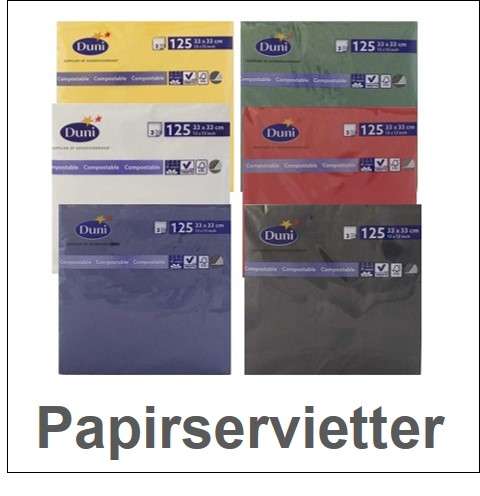 Papirservietter