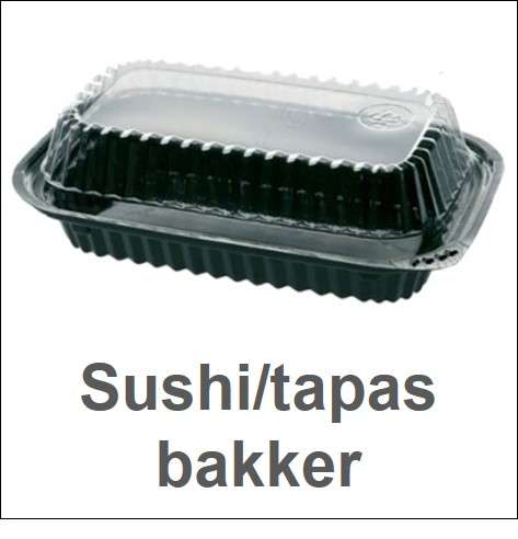 Sushi-/tapasbakker