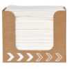 Dispenserservietter Dunisoft 20x20 cm hvid