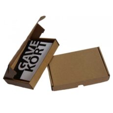 Forsendelsesæske 1 brun