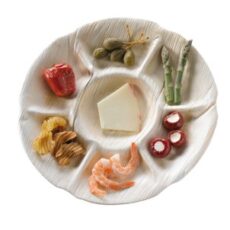 Palmebladstallerken 7 rum