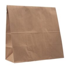 Klodsbundspose stor brun