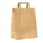 bærepose papir brun 16 liter