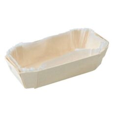 Bageform med bagepapir 300 ml