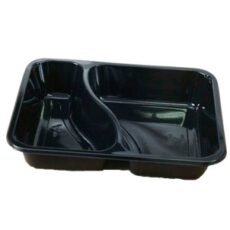 Plastbakke til ovn 2 rum 1120 ml