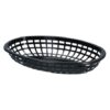 Snack kurv sort oval