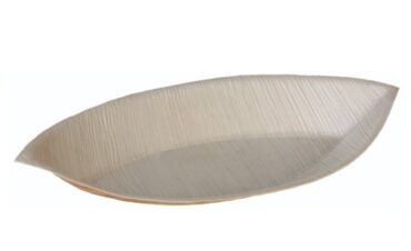 Palmebladstallerken øje 28x15 cm