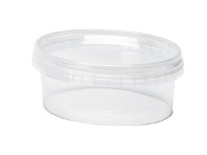 Condibøtte rund 180 ml med låg