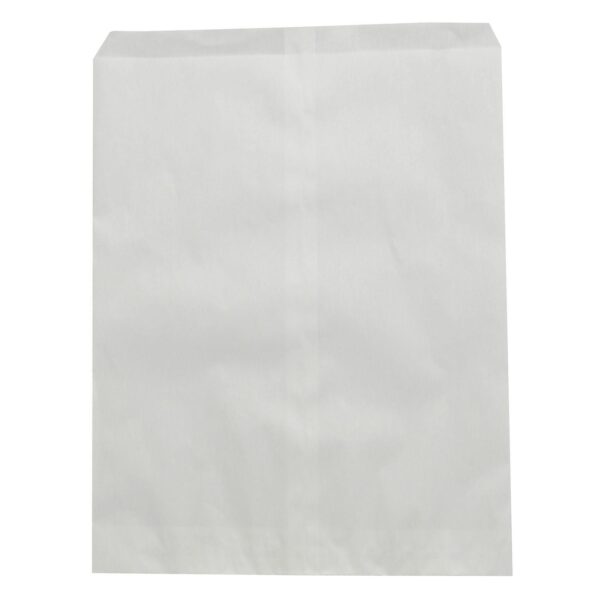 Bagerpose 0.5 kg 160x225+20 mm FSC 40 gr Hvid