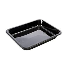 Bakke 1-rum 2227-1E 1035 ml 227x178x35 mm HICPET sort