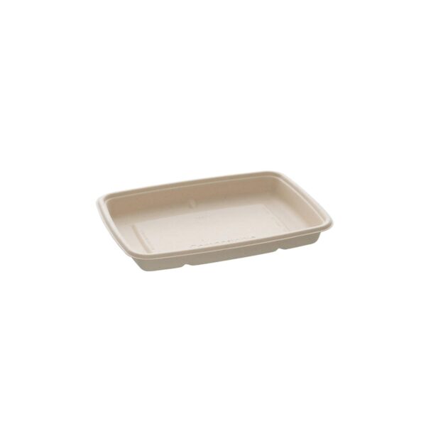 Bagasse Bakke 600 ml Natur 75 stk