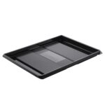 Bakke Zen Tapas 1-rum Rektangulær 1134ml L320xB250xH20mm RPET Sort