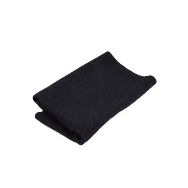 Microfiberklud sort 32x32