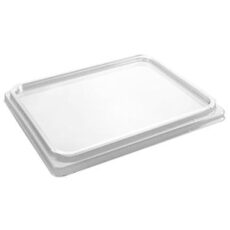 Plastlåg 1/2 GN 325x265 mm APET Klar til 1/2 GN-bakker