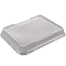 Plastlåg 5227-2 højt 232x183x32 mm APET Klar til 2227 bakkeserien