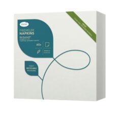 Serviet Bio Dunisoft Airlaid L40xB40cm hvid