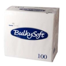 Serviet BulkySoft 33x33cm 2-lag Hvid