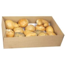 Transportæske 507x350x118 mm Brun