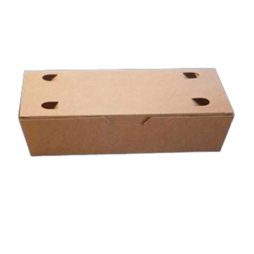 Pølseæske med låg NoName Brun lille Pølseæske med låg NoName Brun lille