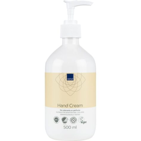 Håndcreme, ABENA, 500 ml, uden farve og parfume, 21% fedt Håndcreme, ABENA, 500 ml, uden farve og parfume, 21% fedt