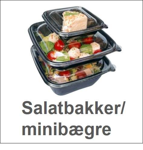 Salatbakker / minibægre