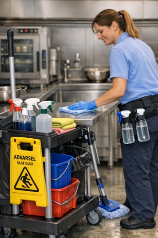 rengøringsartikler til erhverv